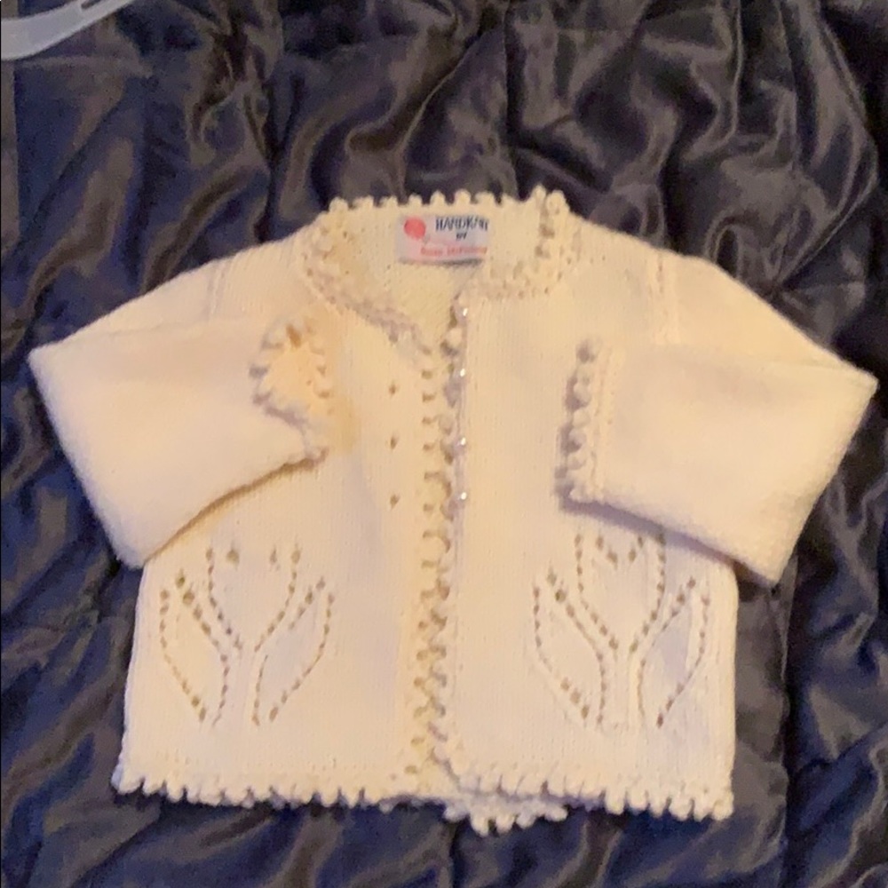 New hand knitted sweater